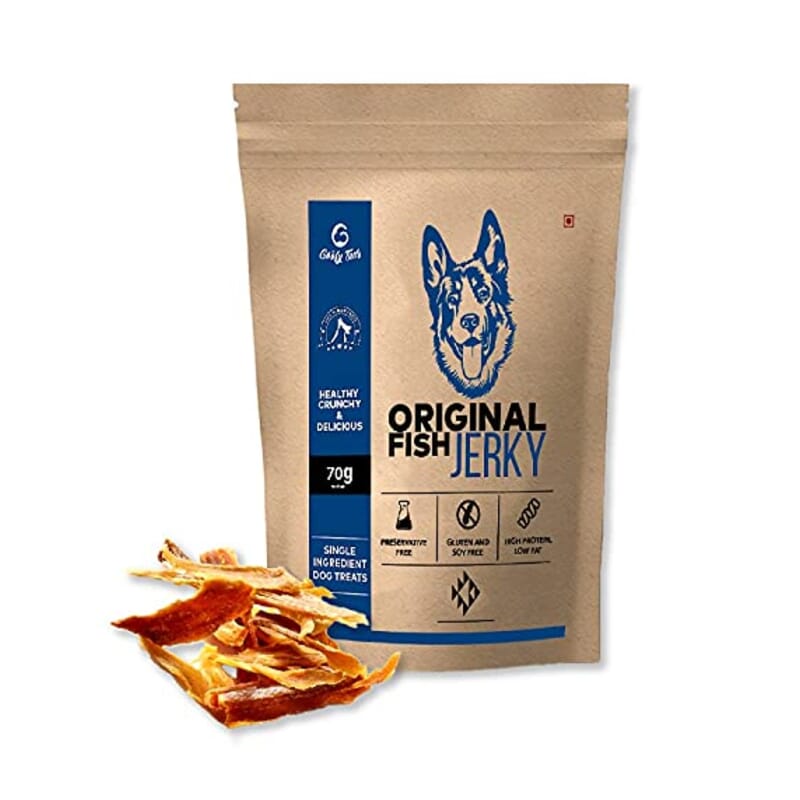 Goofy Tails Fish Jerky Dog Treats - Wagr - The Smart Petcare Platform