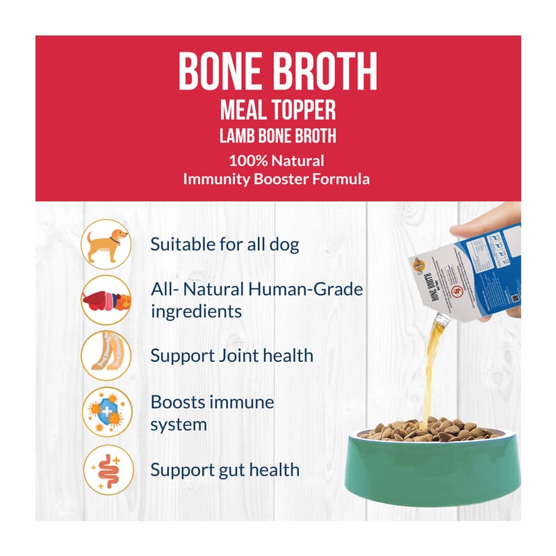 Goofy Tails Fresh Lamb Bone Broth for Dogs and Puppies - 100ml (Pack of 3) - Wagr - The Smart Petcare Platform
