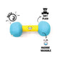 Goofy Tailsgym Series Dumbbell Plush Toy for Dogs - Wagr - The Smart Petcare Platform