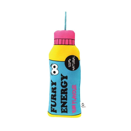 Goofy Tailsgym Series Energy Drink Plush Toy for Dogs - Wagr - The Smart Petcare Platform