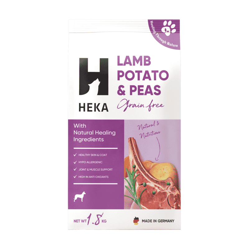 Heka Grain Free Lamb, Potatoes & Peas Dry Dog Food - Wagr Petcare