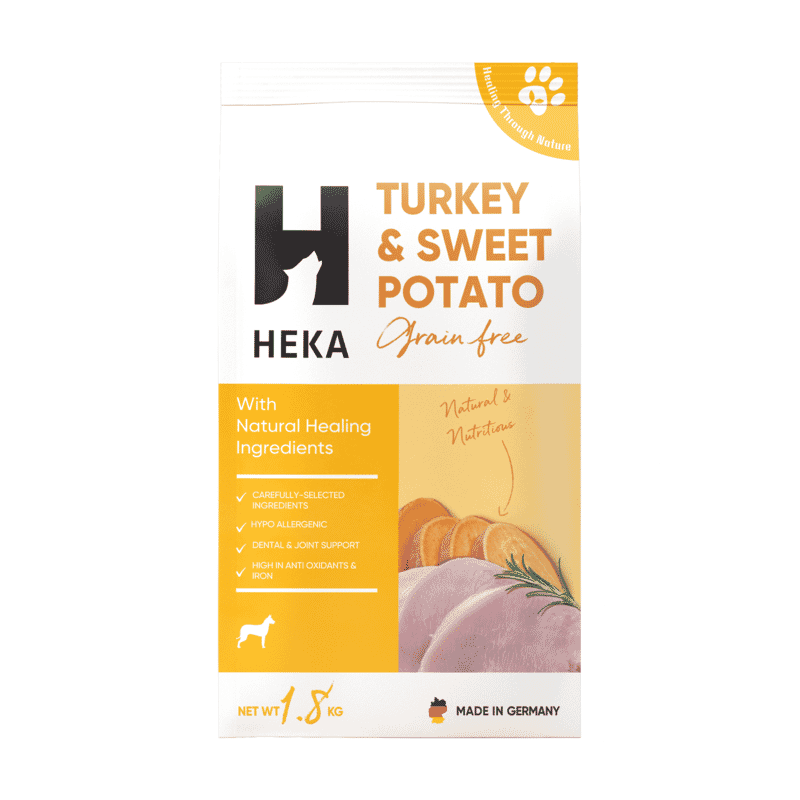 Heka Grain Free Turkey & Sweet Potatoes Dry Dog Food - Wagr Petcare