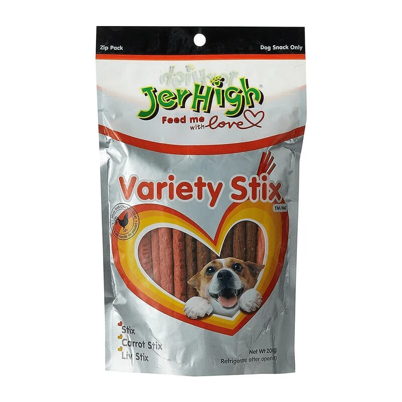 JerHigh Variety Stix Dog Treat - 200gm - Wagr - The Smart Petcare Platform