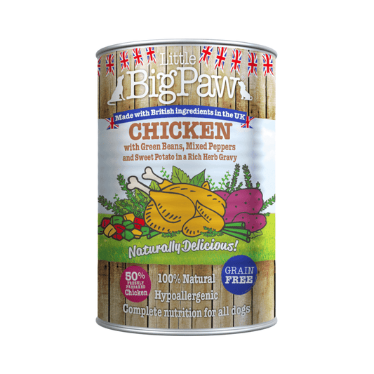 Little Big Paw Chicken, Potato,Peppers,Beans & Herbs Pack of 12 units of 390 Grams each - Wagr - The Smart Petcare Platform