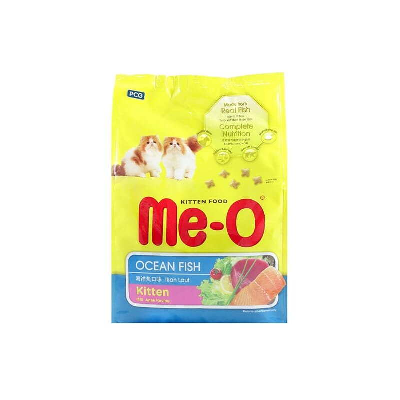 Me-O Dry Kitten Cat Food Ocean Fish Flavour, 1.1 Kg - Wagr Petcare