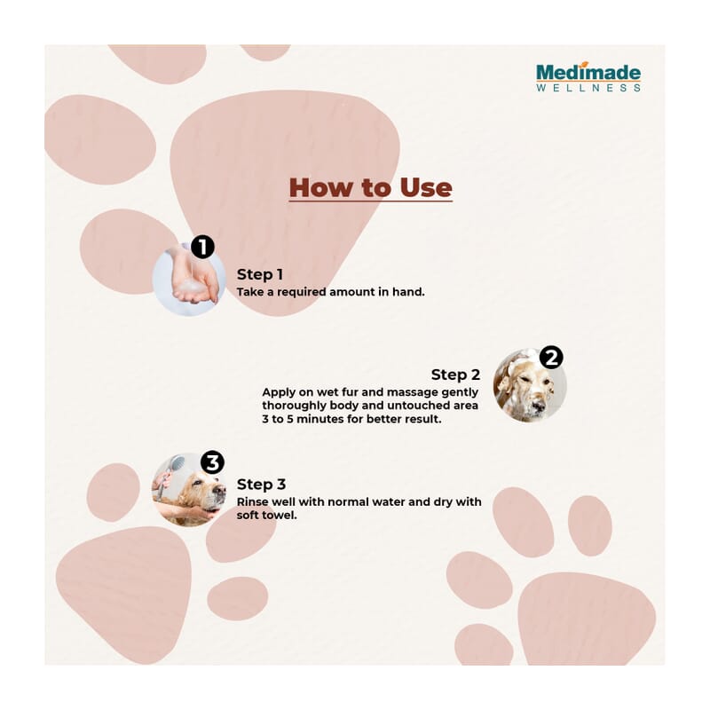 Medimade Hair Conditioner with Shea Butter & Coconut For Dogs and Cats, 200ml - Wagr - The Smart Petcare Platform
