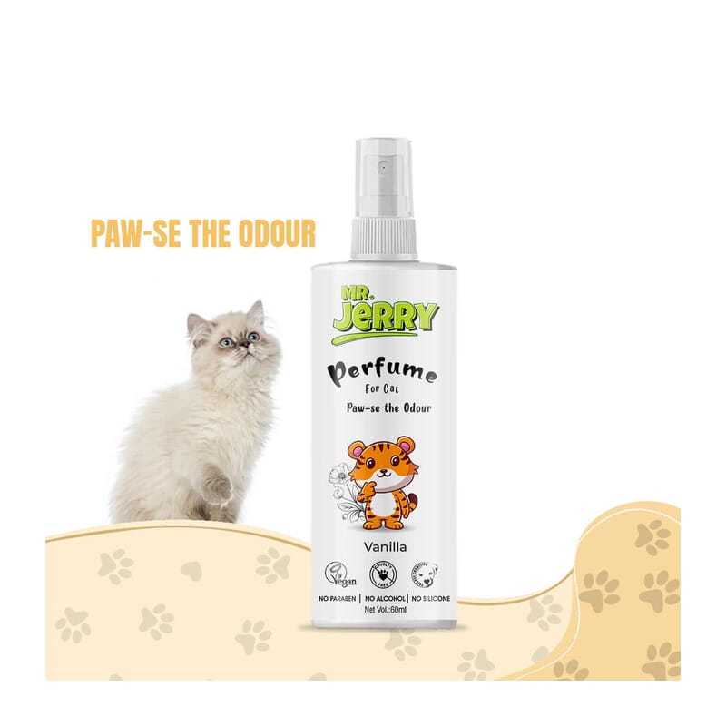 Mr . Jerry Cat Vanilla Perfume, 60ml - Wagr Petcare