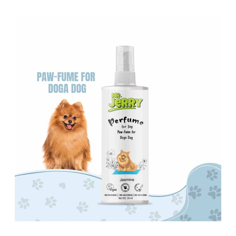 Mr . Jerry Dog Jasmine Perfume, 60ml - Wagr Petcare