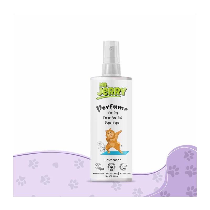 Mr . Jerry Dog Lavender Perfume, 60ml - Wagr Petcare