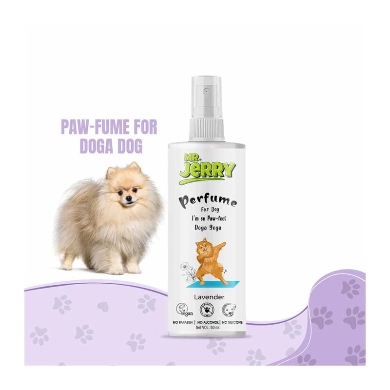 Mr . Jerry Dog Lavender Perfume, 60ml - Wagr Petcare