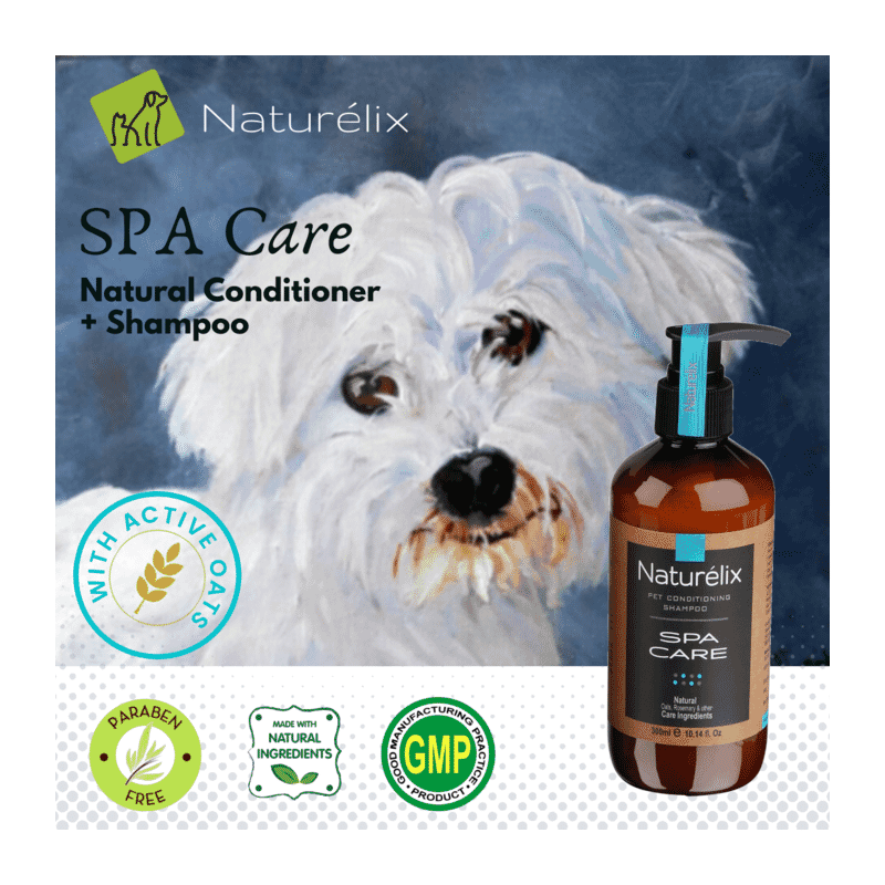 Naturelix Spa Care Dog Shampoo & Natural Conditioner, 300ml - Wagr - The Smart Petcare Platform