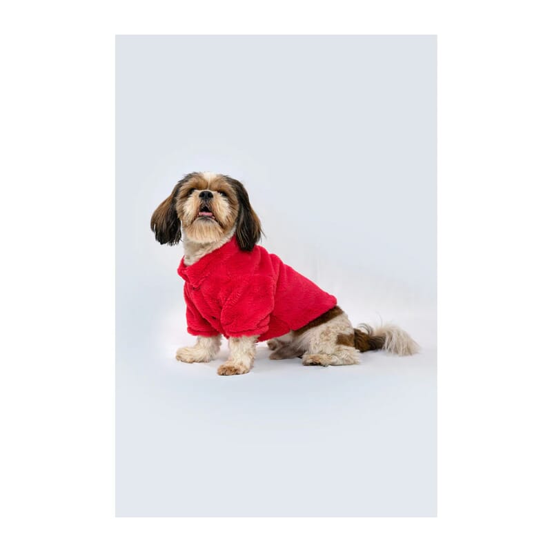 Pawgy Pets Fur Puffer Jacket - Hot Pink - Wagr Petcare