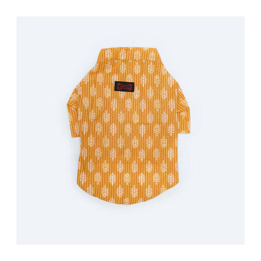 Pawgy Pets Heritage Hand Block Kurta - Wagr Petcare