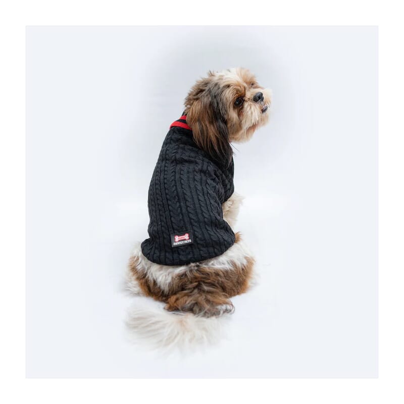 Pawgy Pets High Neck Cable Knit Sweater for Dogs - Wagr Petcare