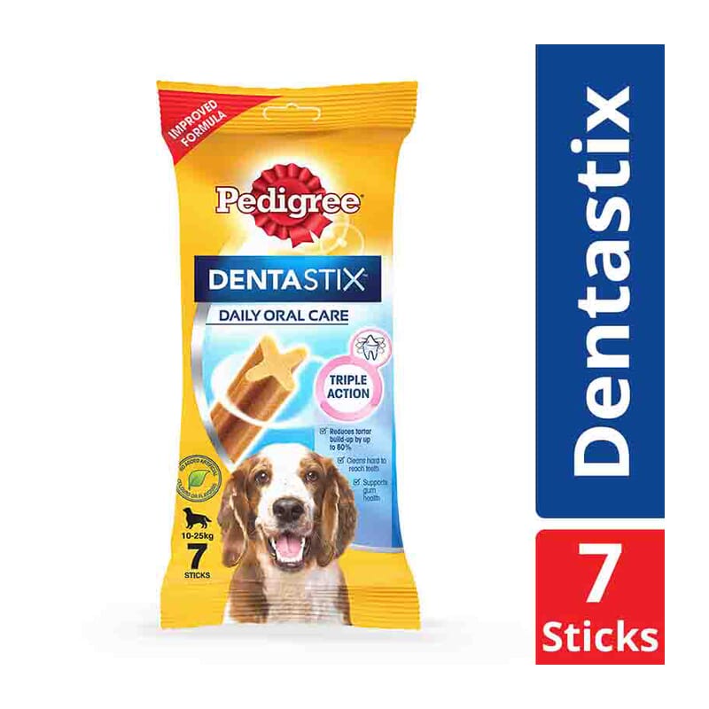 Pedigree Dentastix Dog Treat Oral Care for Adult Medium Breed (10-25kg) - Wagr - The Smart Petcare Platform