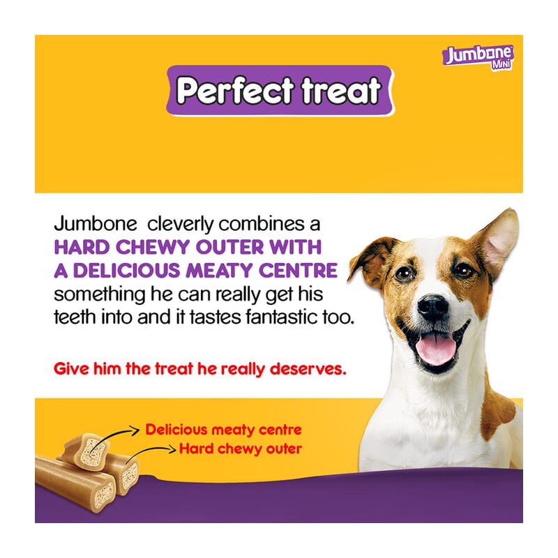 Pedigree Jumbone Mini Adult Dog Treat, Chicken & Lamb - 160 g Pack (4 Treats) - Wagr - The Smart Petcare Platform