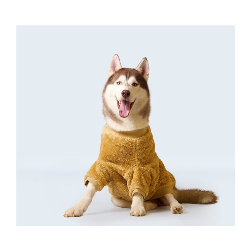 Petsnugs Camel Furry Sweater - Wagr Petcare
