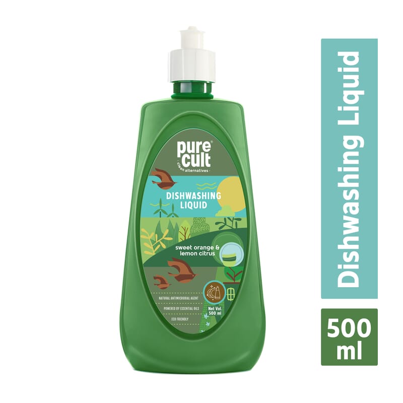 PureCult Eco-Friendly Dishwash Liquid - Wagr - The Smart Petcare Platform