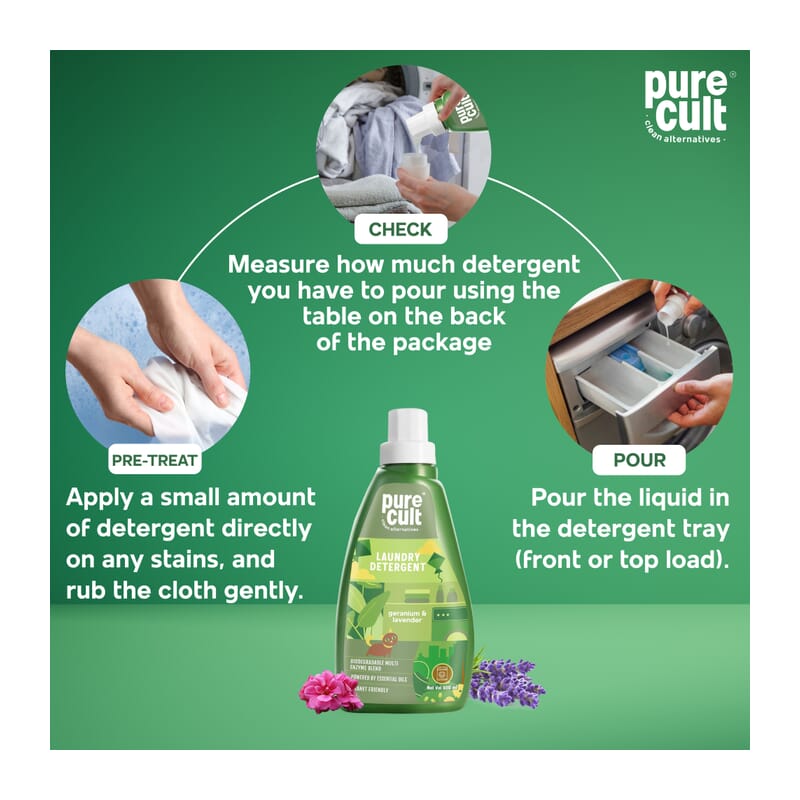 PureCult Eco-Friendly Liquid Laundry Detergent - Wagr - The Smart Petcare Platform