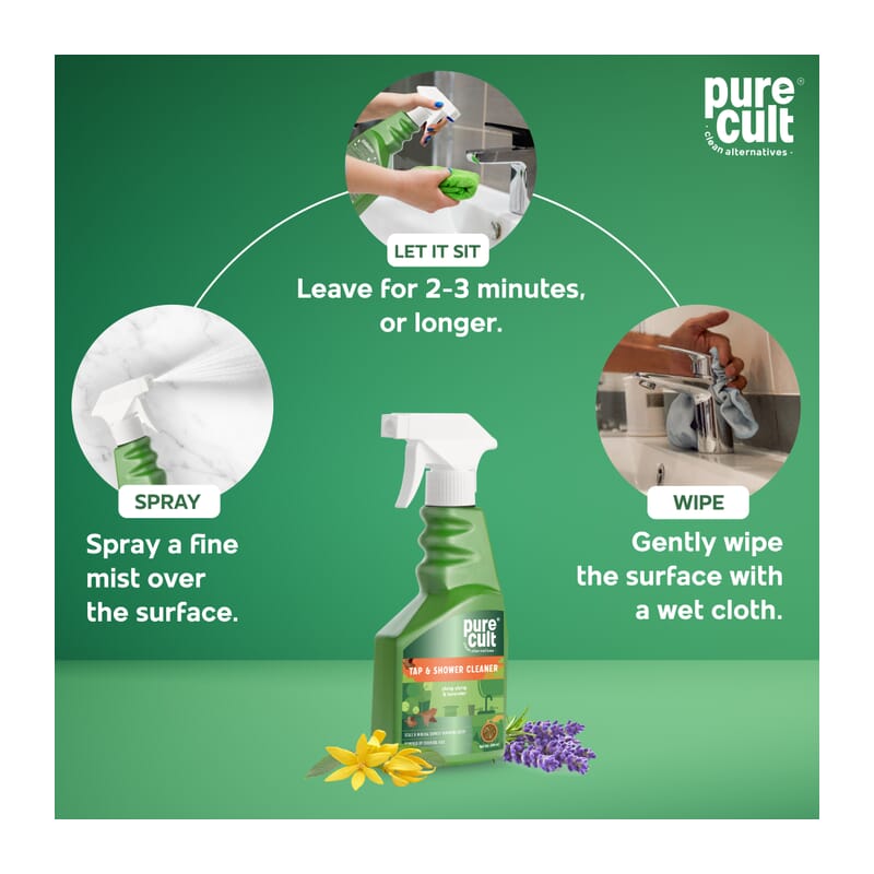 PureCult Eco-Friendly Tap and Shower Cleaner - Wagr - The Smart Petcare Platform