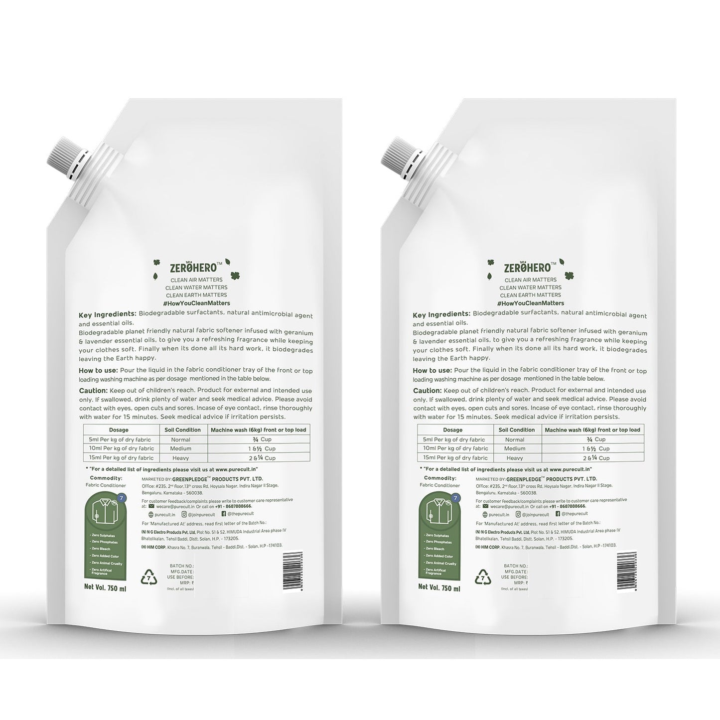 PureCult Fabric Conditioner combo - Wagr - The Smart Petcare Platform