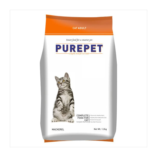 Purepet Mackerel Adult Cat Food - Wagr - The Smart Petcare Platform