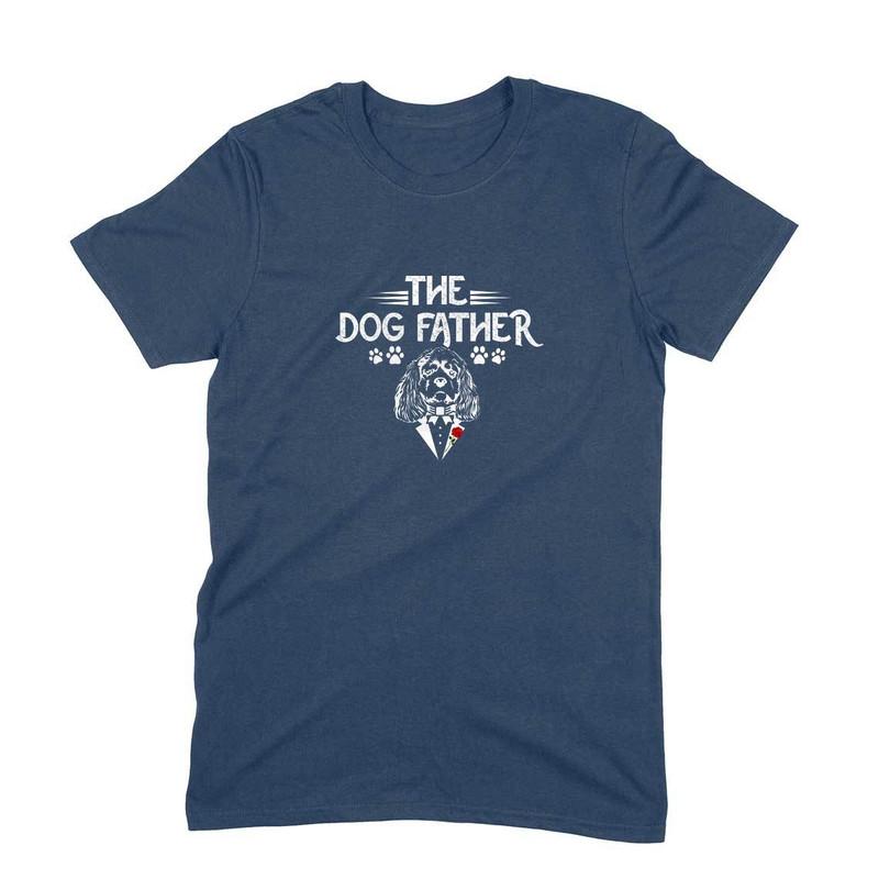 Round Neck T-Shirt (Men) - The Dog Father - Wagr - The Smart Petcare Platform
