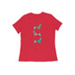 Round Neck T-Shirt (Women) - Three Dachshunds - Wagr - The Smart Petcare Platform