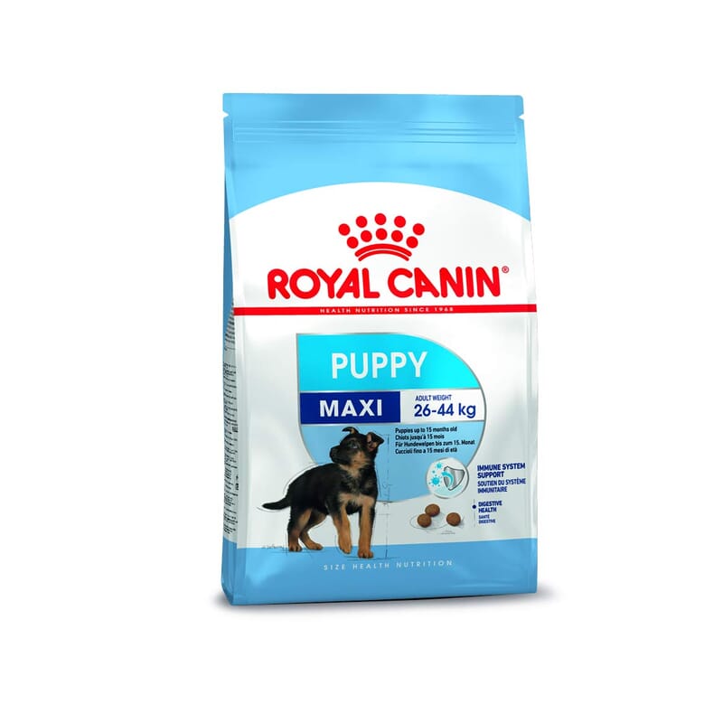 Royal Canin Maxi Puppy Dry Dog Food (Large Breeds) 4 kg - Wagr - The Smart Petcare Platform
