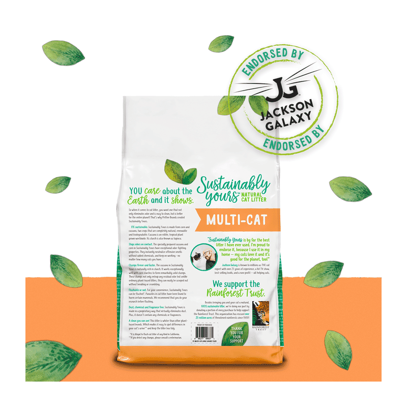 Sustainably Yours Multi Cat Large Grains - Wagr - The Smart Petcare Platform