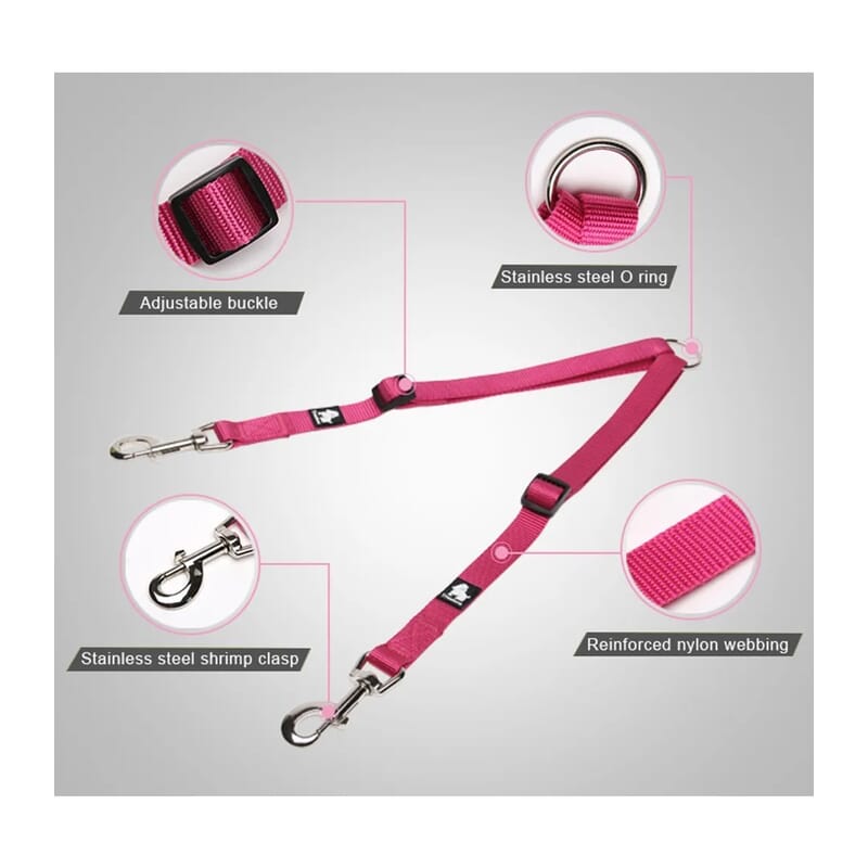 Truelove Double Leash for Dogs - Wagr Petcare