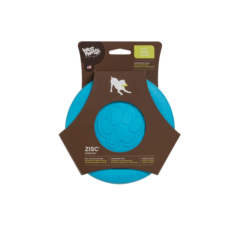West Paw Zogoflex Zisc Flying Disc Toy for Dogs - Wagr - The Smart Petcare Platform